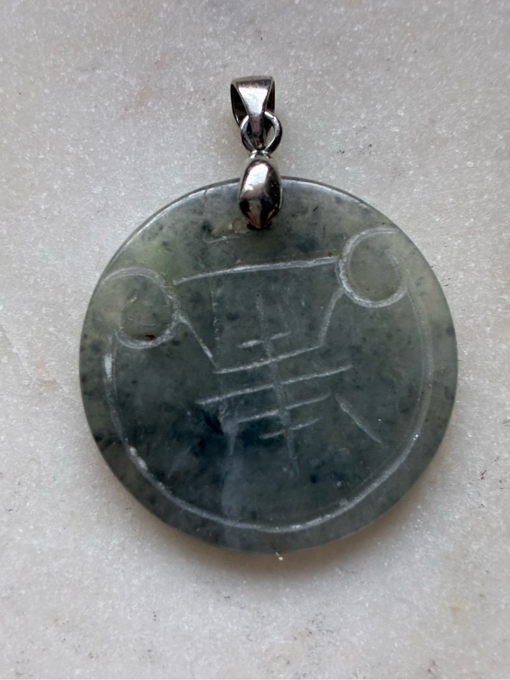 Black stone Pendant